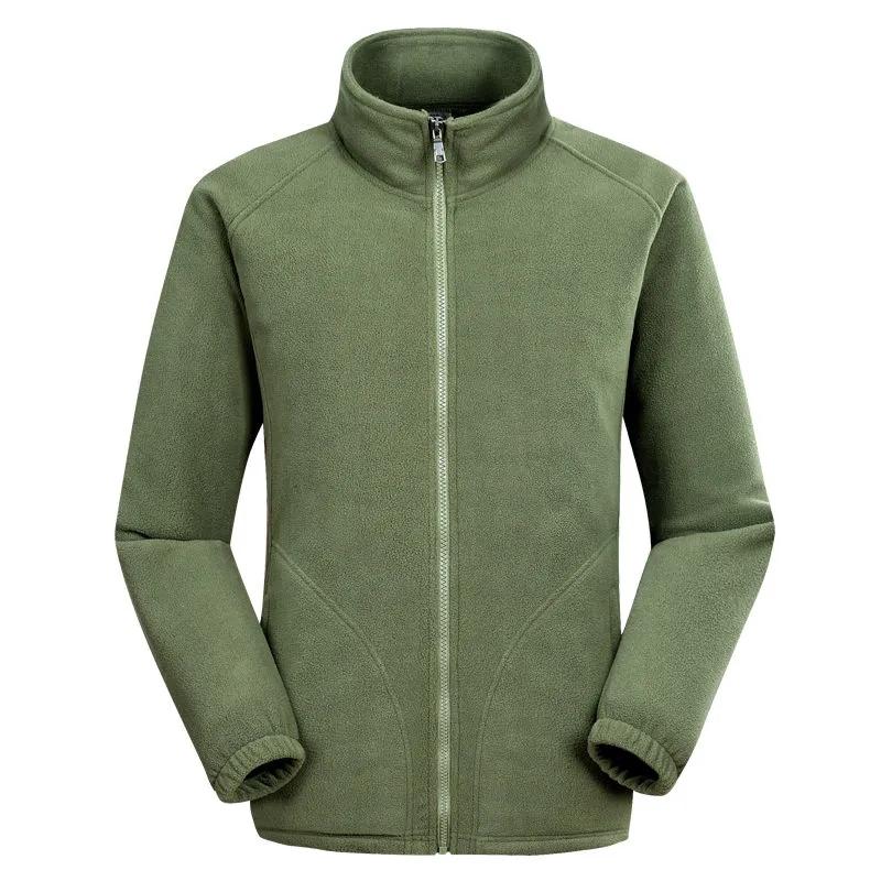 Fleece-Hoodie Herren Grab-Jacke mit Fleece Verdickte Strickjacke Große Größe Jacke Hardshell-Jacke Futter Oberteil XXXXL grün von Joom DACH