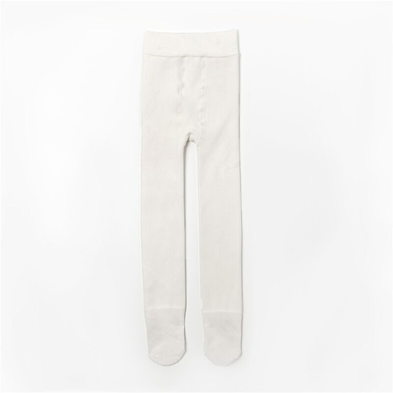 Fleece Mädchen Strumpfhosen Verdicken Strumpf Winter Strumpfhosen Kinder Warme Kinder Pantys Kleinkind Tanz Strumpfhosen XXL 135-150CM weiß von Joom DACH