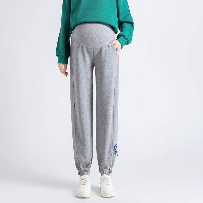 Fleece und verdickte Umstandshose, Tragen Sie neue gebundene Füße, Herbst- und Winter-Frühschwangerschaft-Freizeithose XL von Joom DACH