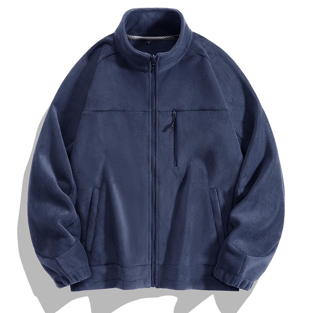 Fleecejacke Herren Neue Winter Outdoor Sport Strickjacke Sweatshirt Polar Fleece Warme Jacke für Männer 7XL von Joom DACH