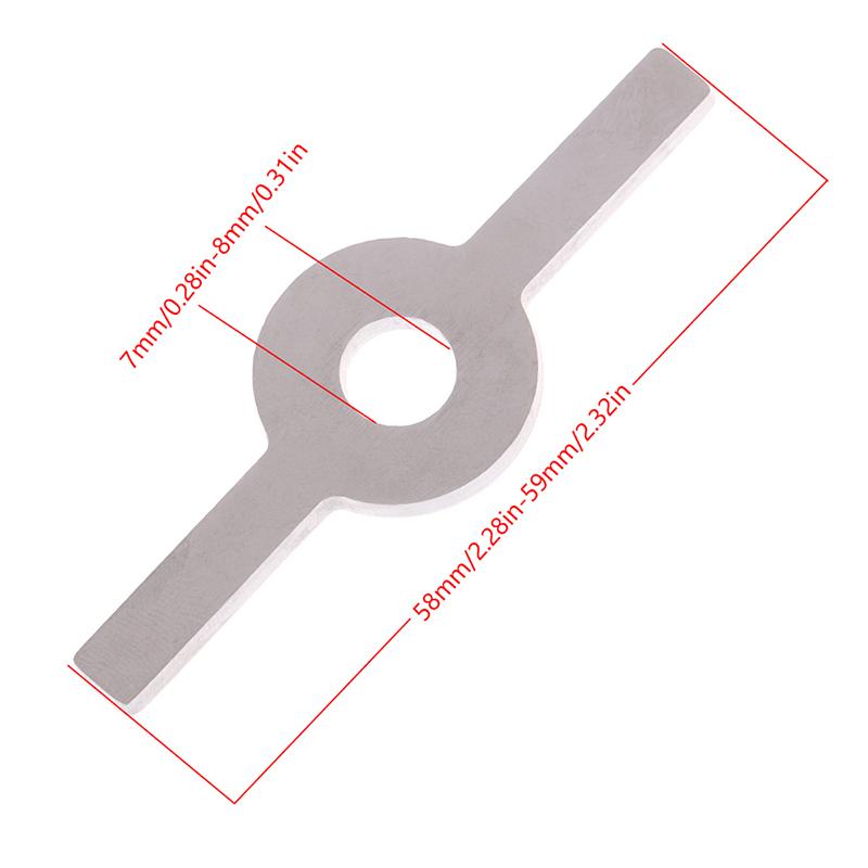 Fleischwolf Teile Fleischwolf Klinge Lebensmittel Schleifen Klinge Messer Cutter Ersatz 58mm von Joom DACH