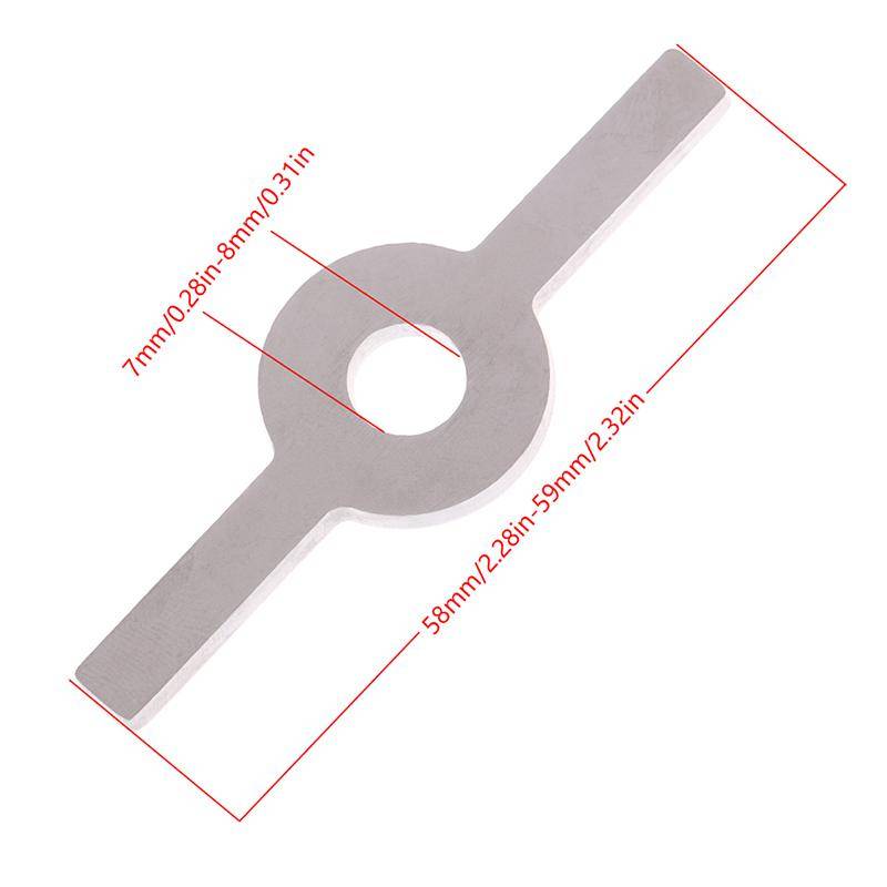 Fleischwolf Teile Fleischwolf Klinge Lebensmittel Schleifen Klinge Messer Cutter Ersatz 58mm von Joom DACH