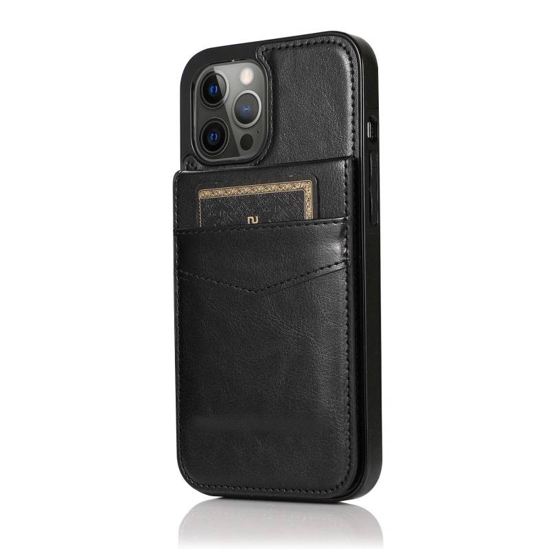 Flip-Lederhülle für iPhone 15 14 13 12 Mini 11 X XR XS Pro Max 7 8 Plus Wallet Case mit Kreditkartenhalter-Kickstand For iPhone 12Pro Max schwarz Flip-Lederhülle für iPhone 15 14 13 12 Mini 11 X XR XS Pro Max 7 8 Plus Wallet Case mit Kreditkartenhalter-Kickstand For iPhone 12Pro Max schwarz von Joom DACH