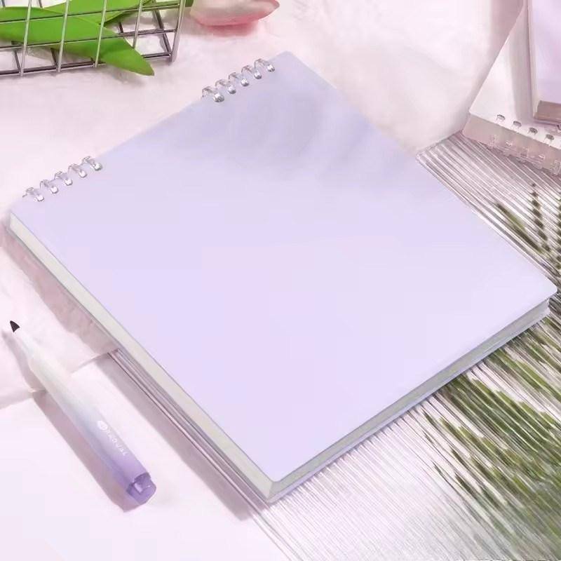 Flip Notepad Grid Notizbücher B5 Tagebuch Blatt Notizbuch Skizzenbuch Schreibwaren Journal Schreibblöcke Büro Schulbedarf 1 PCS violett von Joom DACH