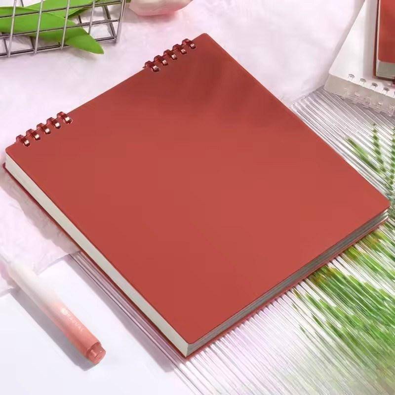 Flip Notepad Grid Notizbücher B5 Tagebuch Blatt Notizbuch Skizzenbuch Schreibwaren Journal Schreibblöcke Büro Schulbedarf 2 PCS rot von Joom DACH