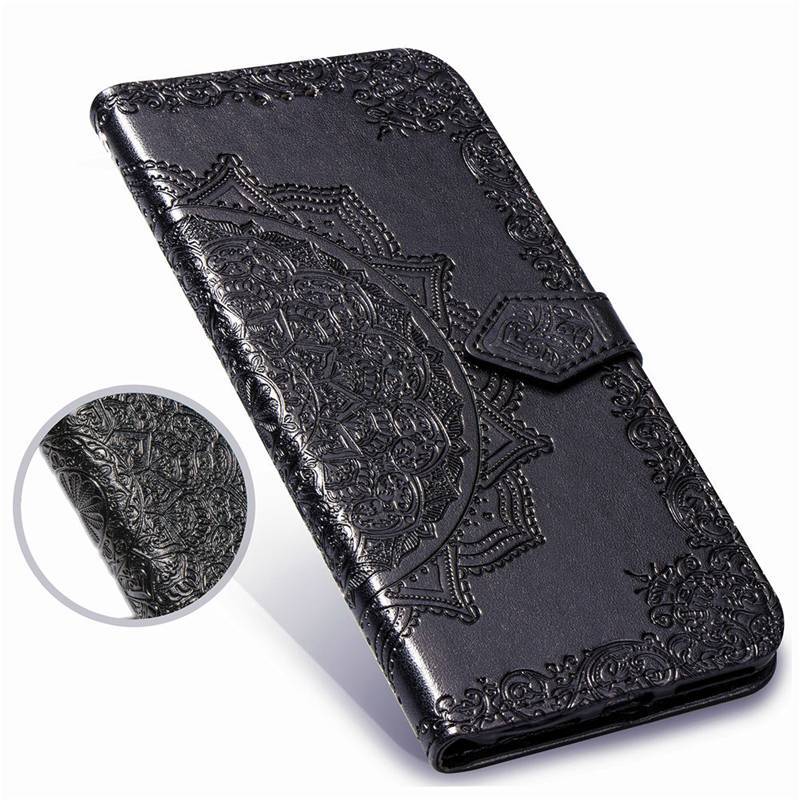 Flip Wallet Cover Leder Fundas Soft Case für Xiaomi Mi 8 9 11 Lite 10T A3 Max 3 Poco X3 NFC M3 Redmi Note 10 Pro 5 6 7 5A 6A 7A 8A 9A 9C 9T 8T 9S Xiaomi Mi 8 Lite schwarz von Joom DACH