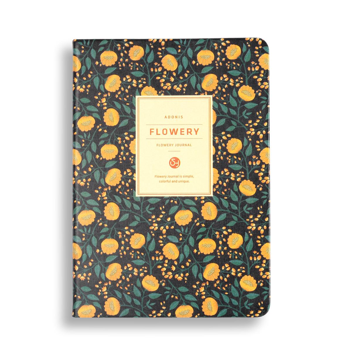 Floral Leder Abdeckung Planer Notebook Täglichen Wöchentlich Monatlich Planer Schreibwaren Büro Liefert A5 A6 A5 von Joom DACH