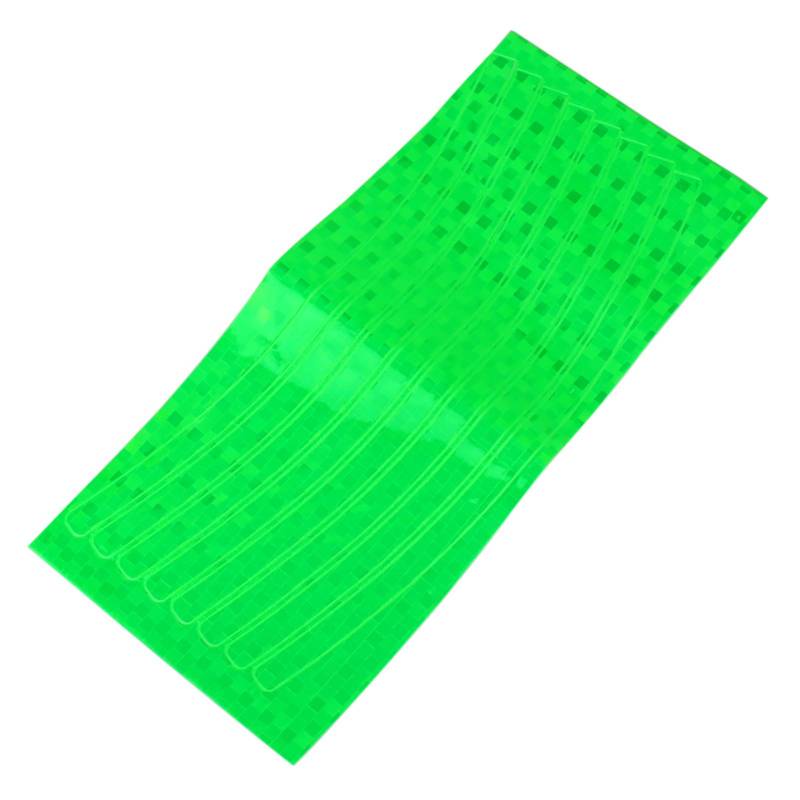 Fluoreszierende Radfahren Bike Fahrrad Felge reflektierende Aufkleber Aufkleber Reflektor von Joom DACH