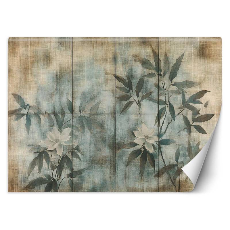 Fototapete Pflanzentriebe und Blumen Pastell Hintergrund 100x70 beige Fototapete Pflanzentriebe und Blumen Pastell Hintergrund 100x70 beige von Joom DACH