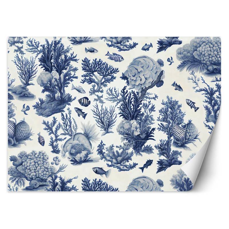 Fototapete Tiere und Meerespflanzen 100x70 blau Fototapete Tiere und Meerespflanzen 100x70 blau von Joom DACH