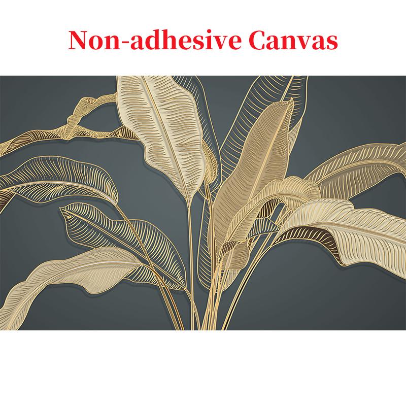 Fototapete für Wände, 3D-stereoskopische goldene Baumblätter, Wohnzimmer, TV-Hintergrund, Wandgemälde, kreatives Wandpapier, 3D-Heimdekoration 500cm (W) x 320cm (H) von Joom DACH