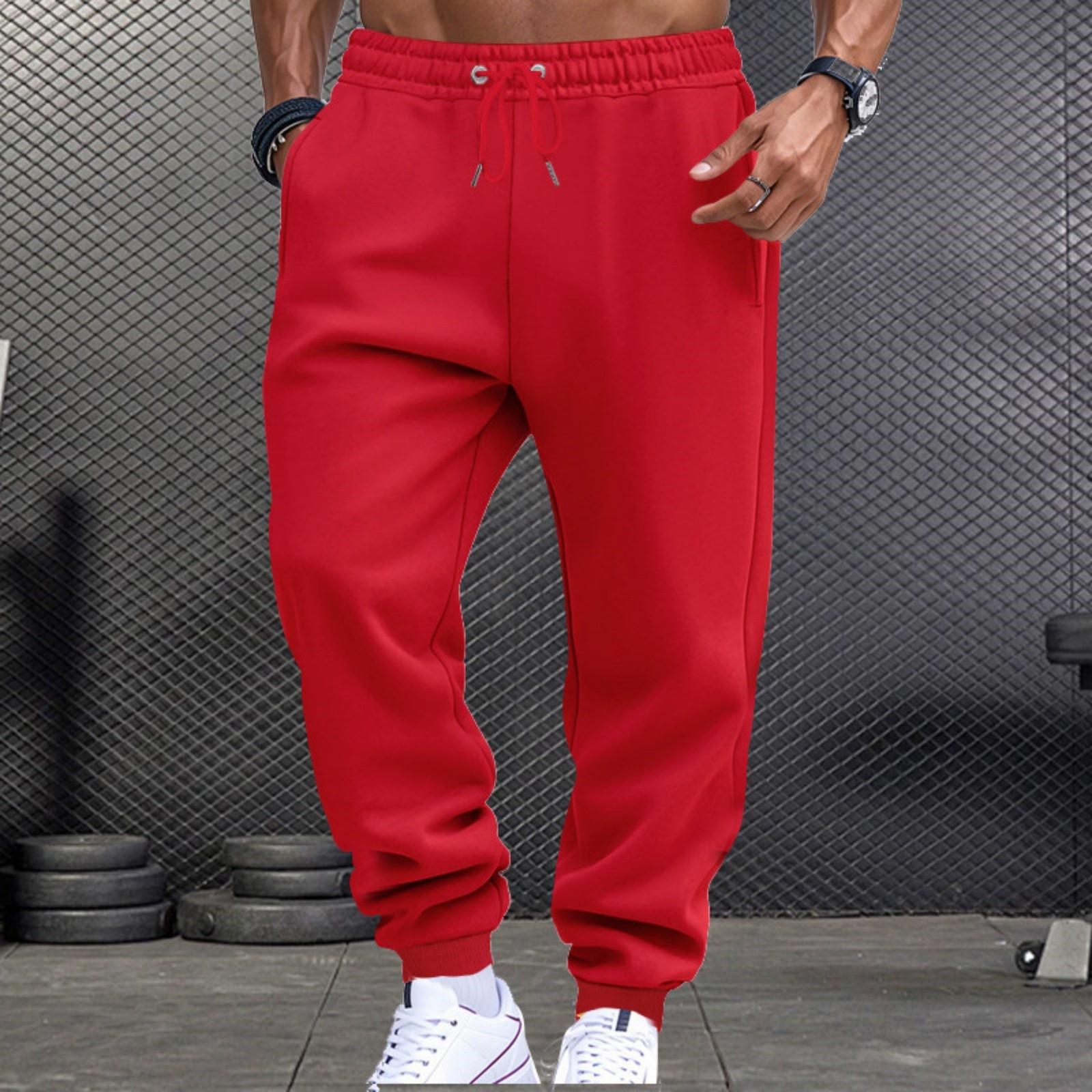 Four Seasons Dünnes Haar Kreis Herren Klassische Sport Freizeit Jogging Training Fitness Jogginghose XXL von Joom DACH