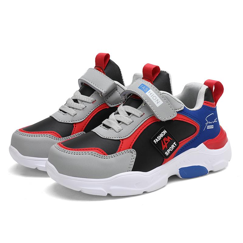 Four Seasons Kinder Mode Sport Jungen Laufen Freizeit Atmungsaktive Outdoor Schuhe Leichte Sneakers Schuhe 36 von Joom DACH