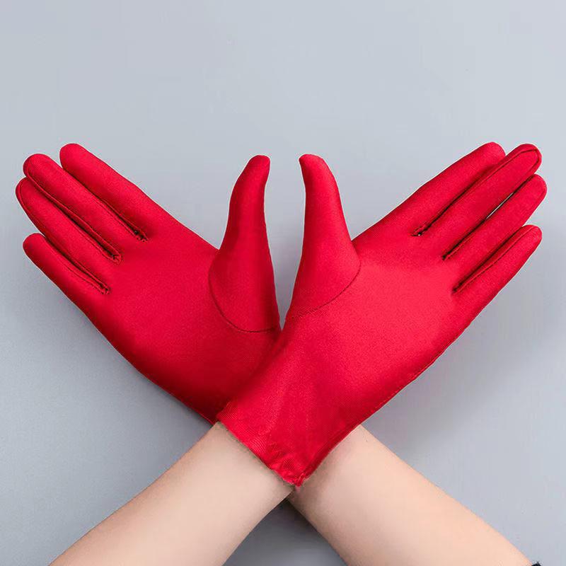 Four Seasons Leichte Sonnenschutz Elastische Handschuhe für Herren & Damen - Dünne Fahr- & Performance Schmuckhandschuhe One Size von Joom DACH