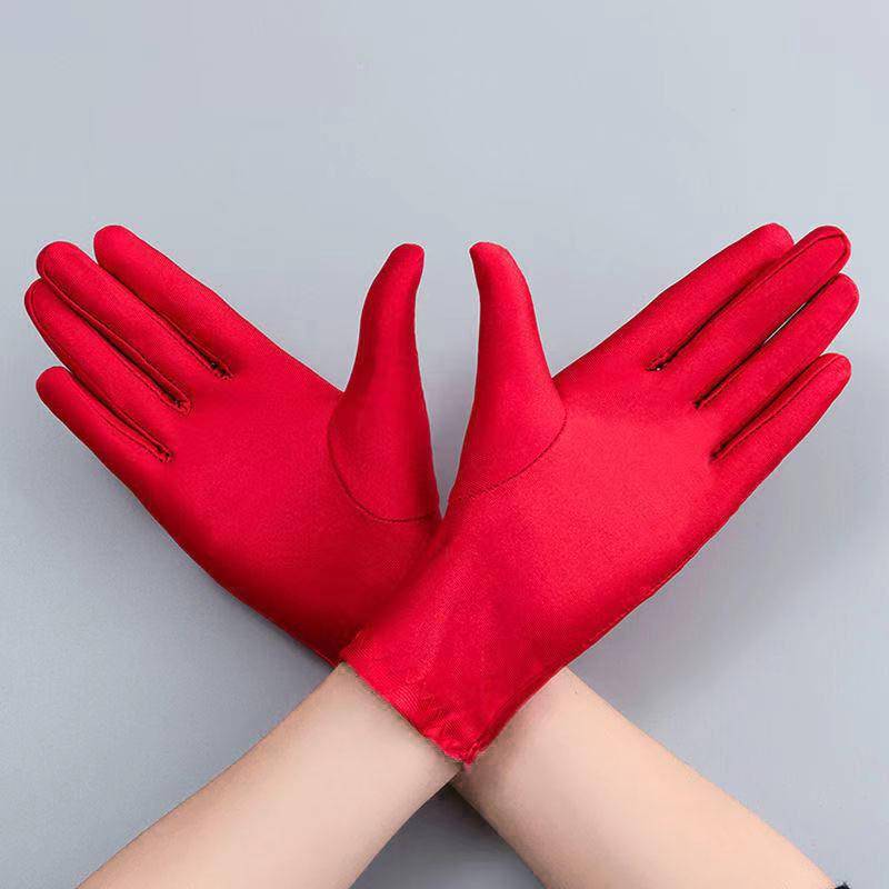 Four Seasons Leichte Sonnenschutz Elastische Handschuhe für Herren & Damen - Dünne Fahr- & Performance Schmuckhandschuhe One Size von Joom DACH