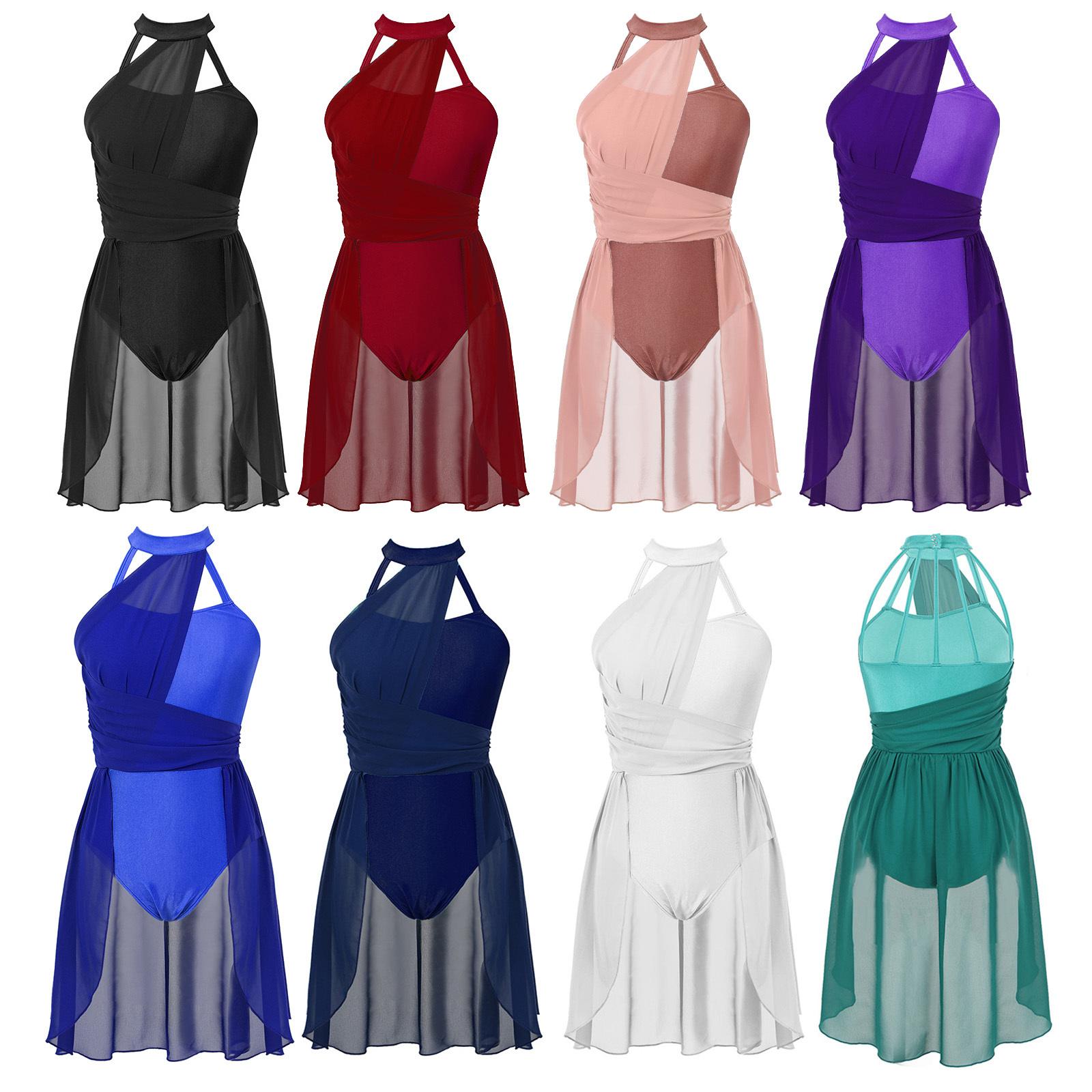 Frauen Ballett Tanz Kleid Erwachsene Gymnastik Lyrical Zeitgenössische Tanz Ballerina Kostüme Kleidung Bühne Leistung Trikot Kleid M königsblau Frauen Ballett Tanz Kleid Erwachsene Gymnastik Lyrical Zeitgenössische Tanz Ballerina Kostüme Kleidung Bühne Leistung Trikot Kleid M königsblau von Joom DACH