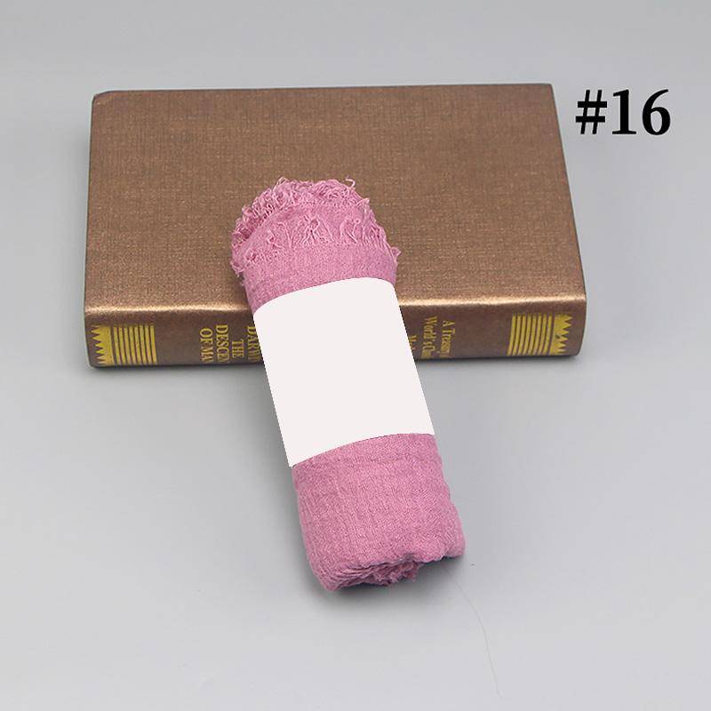 Frauen Baumwolle Herbst Wrap Schal Schal Frühling Winter Weiche Dame Hijab Wrap 16 von Joom DACH