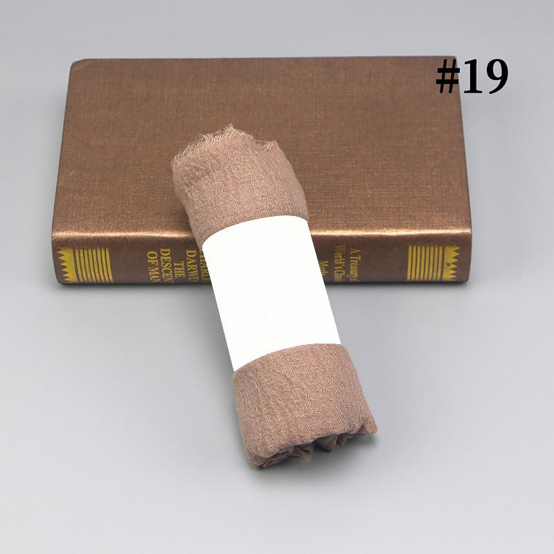 Frauen Baumwolle Herbst Wrap Schal Schal Frühling Winter Weiche Dame Hijab Wrap 19 von Joom DACH