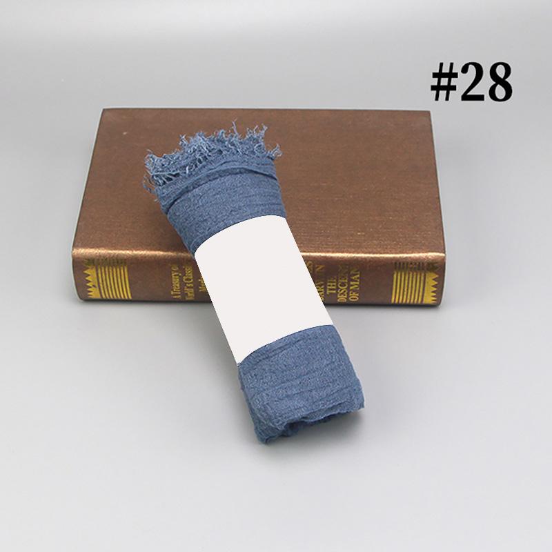 Frauen Baumwolle Herbst Wrap Schal Schal Frühling Winter Weiche Dame Hijab Wrap 28 von Joom DACH