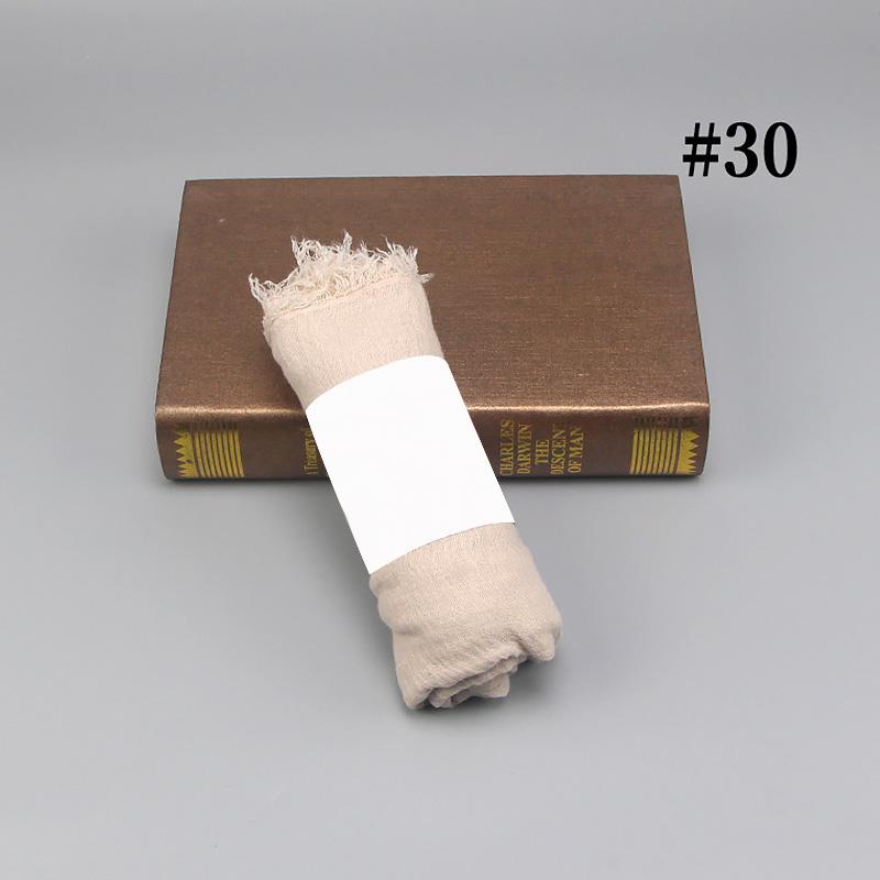 Frauen Baumwolle Herbst Wrap Schal Schal Frühling Winter Weiche Dame Hijab Wrap 30 von Joom DACH