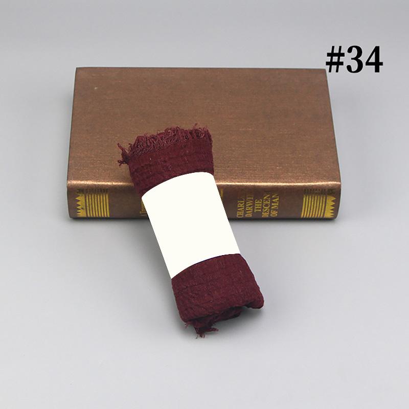 Frauen Baumwolle Herbst Wrap Schal Schal Frühling Winter Weiche Dame Hijab Wrap 34 von Joom DACH