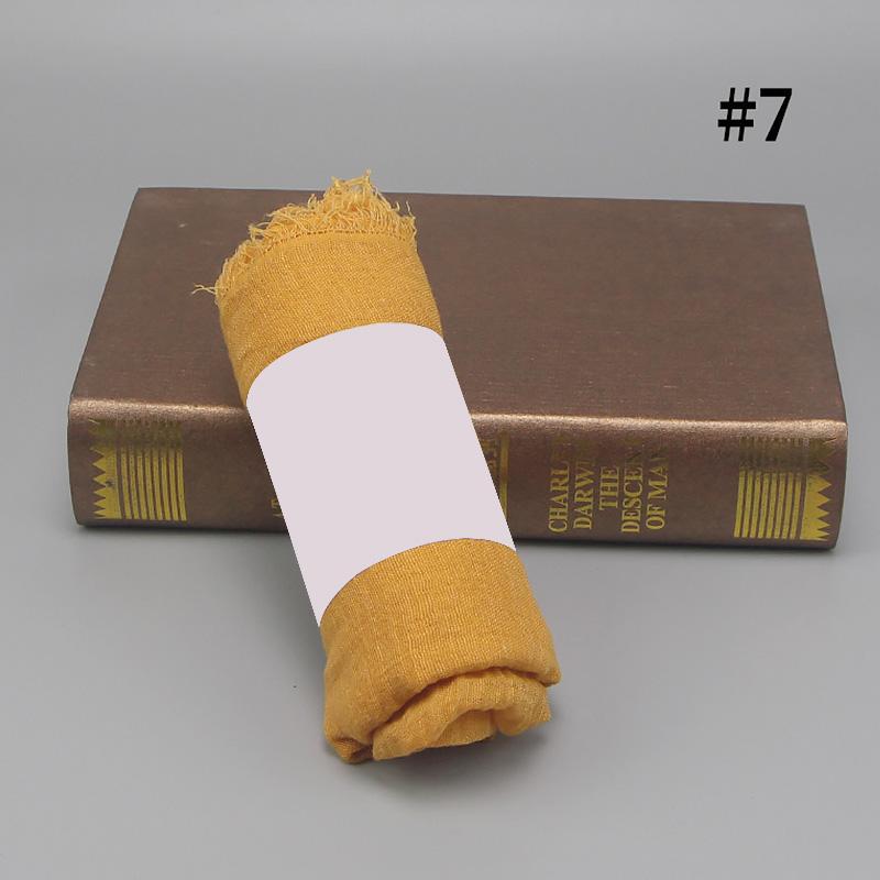 Frauen Baumwolle Herbst Wrap Schal Schal Frühling Winter Weiche Dame Hijab Wrap 7 von Joom DACH