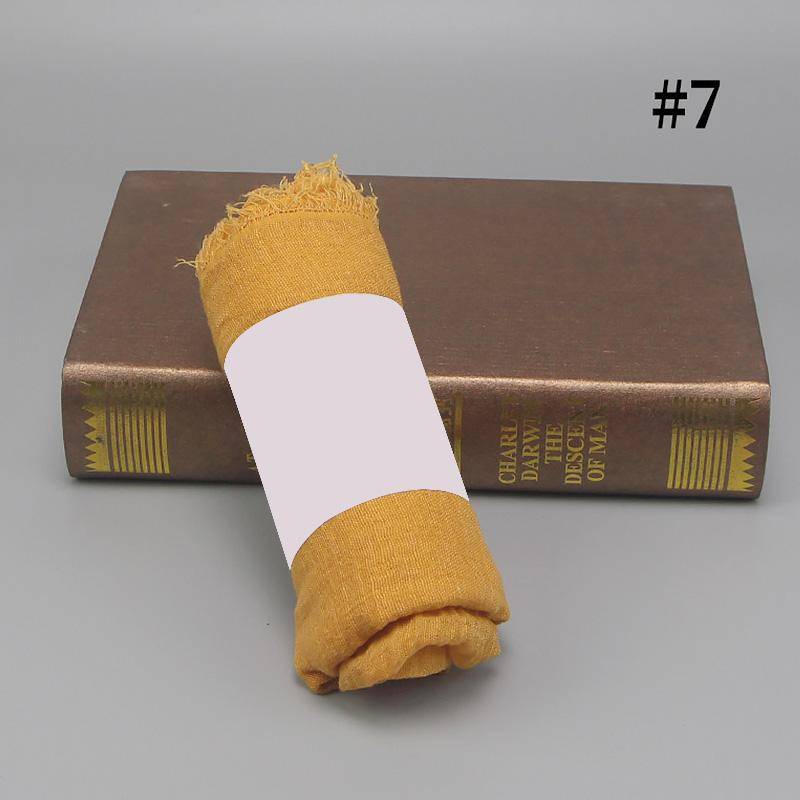 Frauen Baumwolle Herbst Wrap Schal Schal Frühling Winter Weiche Dame Hijab Wrap 7 von Joom DACH