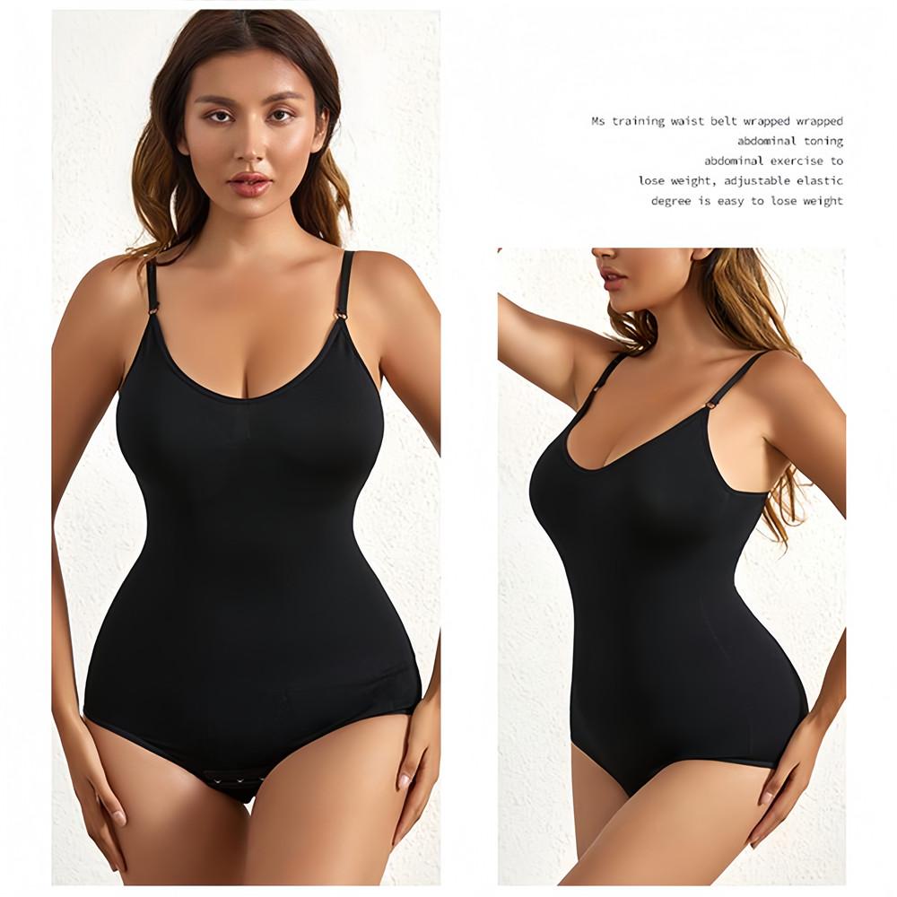 Frauen Body Shaping Taille Korsett Body Dessous Shaper Abnehmen Hosen Postpartale Schlanke Unterwäsche Shapewear 3XL schwarz von Joom DACH
