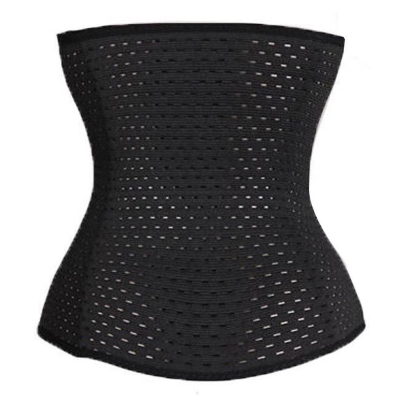 Frauen Casual Korsett Abnehmen Taille Ausbildung Shaper Körper Shapewear Gürtel Unterbrust Body Shaper Korsett M schwarz von Joom DACH