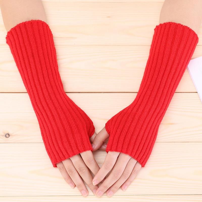 Frauen Fingerlose Handschuhe Armstulpen Goth Gestrickte Kawaii Arbeitshandschuhe Knöchel Handgelenk Ärmel Harajuku Anime Cosplay Zubehör length-30cm rot Frauen Fingerlose Handschuhe Armstulpen Goth Gestrickte Kawaii Arbeitshandschuhe Knöchel Handgelenk Ärmel Harajuku Anime Cosplay Zubehör length-30cm rot von Joom DACH