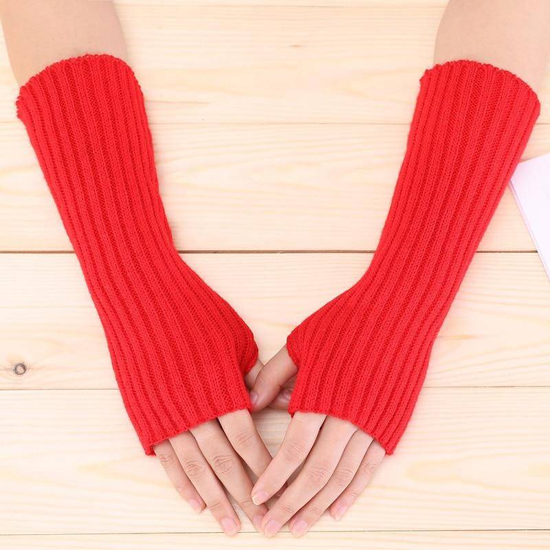 Frauen Fingerlose Handschuhe Armstulpen Goth Gestrickte Kawaii Arbeitshandschuhe Knöchel Handgelenk Ärmel Harajuku Anime Cosplay Zubehör length-30cm rot Frauen Fingerlose Handschuhe Armstulpen Goth Gestrickte Kawaii Arbeitshandschuhe Knöchel Handgelenk Ärmel Harajuku Anime Cosplay Zubehör length-30cm rot von Joom DACH