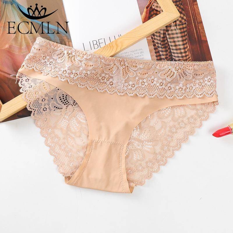Frauen Floral Spitze Nahtlose Höschen Mittlere Taille Hüfte Heben Briefs Unterwäsche Aushöhlen Unterhose XL beige Frauen Floral Spitze Nahtlose Höschen Mittlere Taille Hüfte Heben Briefs Unterwäsche Aushöhlen Unterhose XL beige von Joom DACH