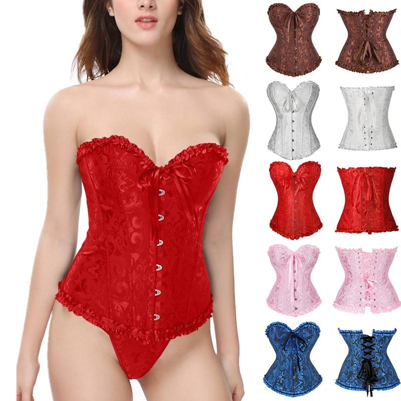Frauen-Ganzkörper-Shaper-Body mit fester Kontrolle, Lifter-Korsett XXL weiß von Joom DACH