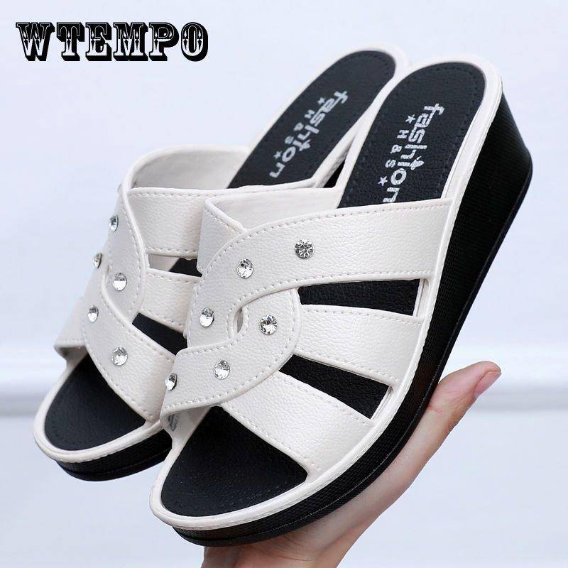 Frauen High Heel Hausschuhe Sommer Tragen Dicken Boden Mode Hause Rutschfeste Mutter Schuhe Weichen Boden Sozialen Keil Frauen Sandalen 40 weiß Frauen High Heel Hausschuhe Sommer Tragen Dicken Boden Mode Hause Rutschfeste Mutter Schuhe Weichen Boden Sozialen Keil Frauen Sandalen 40 weiß von Joom DACH