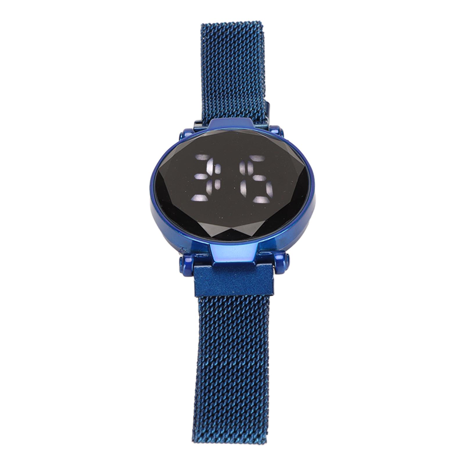 Frauen LED Uhr LED Touchscreen Große Display Langlebig Legierung Mode Design Digitale LED Uhr für Frauen LED Uhr LED Touchscreen Große Display Langlebig Legierung Mode Design Digitale LED Uhr für von Joom DACH