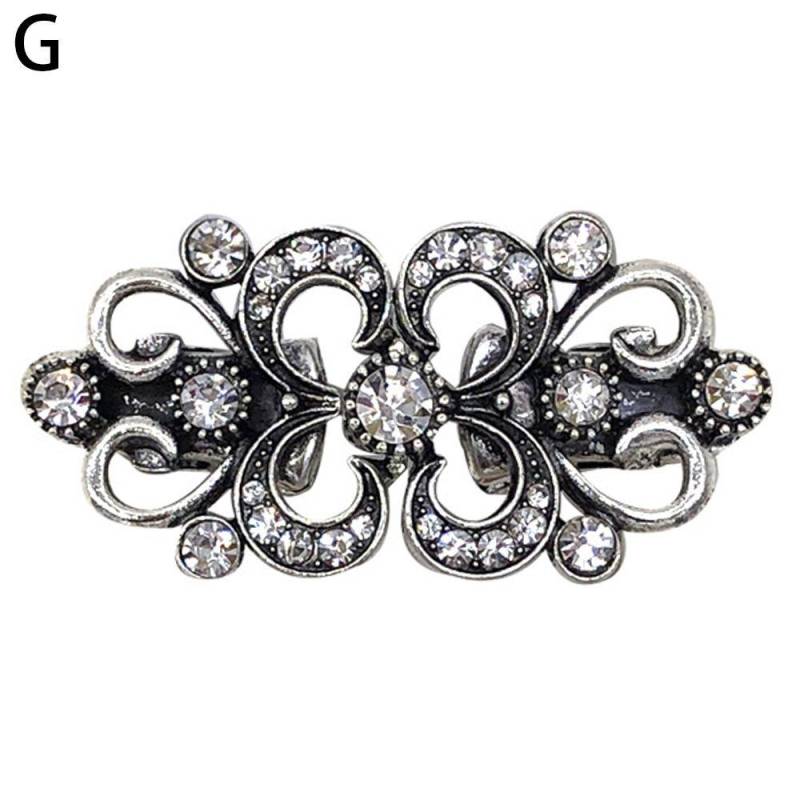 Frauen Mädchen Kleid Hemd Schal Kragen Verschluss Pullover Swirl Clip Cape Mantel Clips Strickjacke Clip Brosche G von Joom DACH