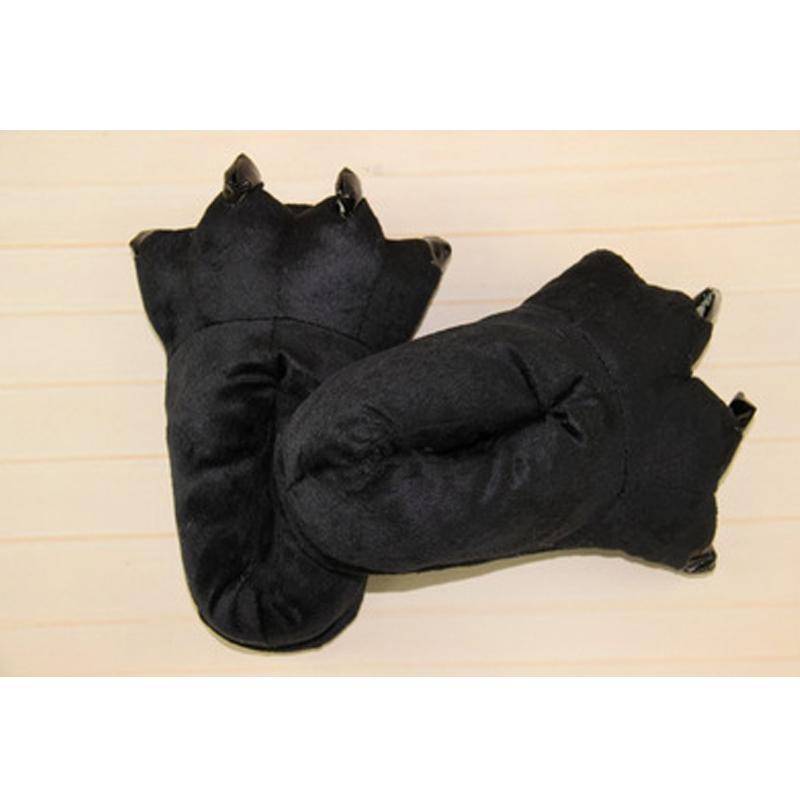 Frauen Männer Winter Warme Hausschuhe Lustige Tier Pfote Monster Klaue Schuhe Kind Baby Mädchen 40 von Joom DACH