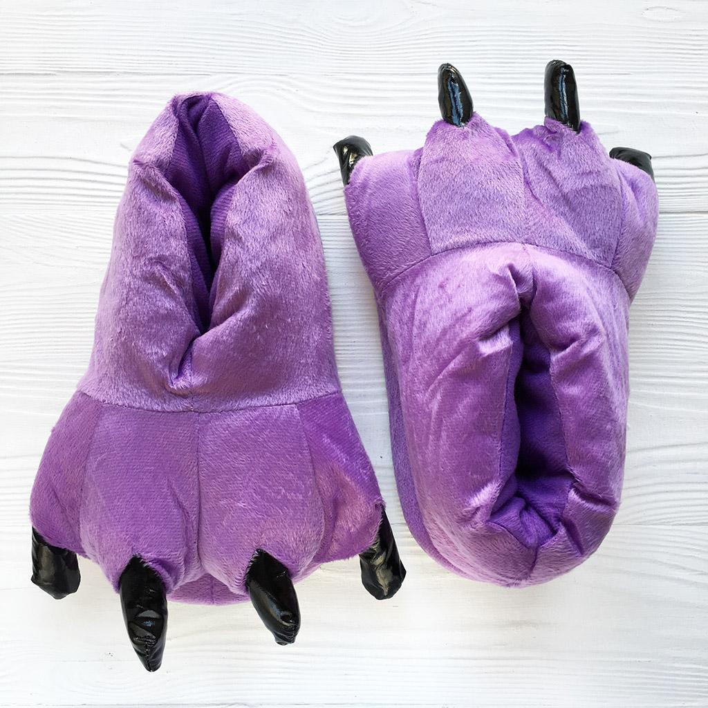 Frauen Männer Winter Warme Hausschuhe Lustige Tier Pfote Monster Klaue Schuhe Kind Baby Mädchen 44 von Joom DACH