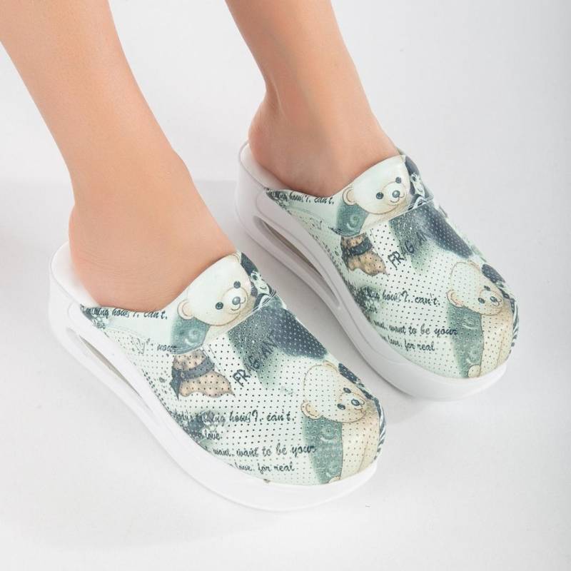 Frauen Medizinische Clogs Sabo Krankenhausschuhe Rutschfeste Pantoffel Krankenschwester Arzt Hebamme Chirurgische Sandalen 39 von Joom DACH