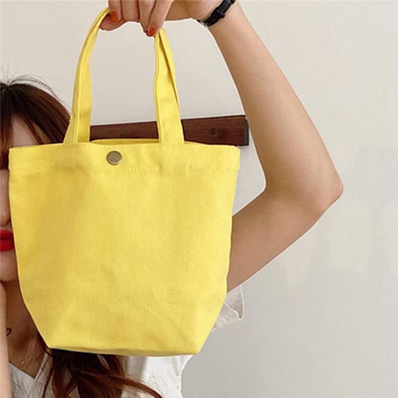 Frauen Mode Einfarbig Mini Handtaschen frauen Canvas Tote Damen Casual Tasche Mädchen Student Stoff Taschen von Joom DACH