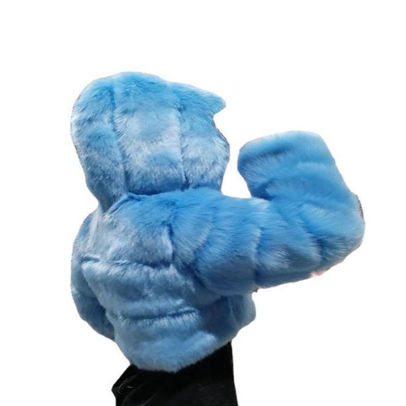 Frauen Mode Winter Faux Pelz Kurzen Mantel Flauschigen Zip Mit Kapuze Warme Kurze Jacke Winter Top Mode Frauen Nerz Mäntel XS von Joom DACH