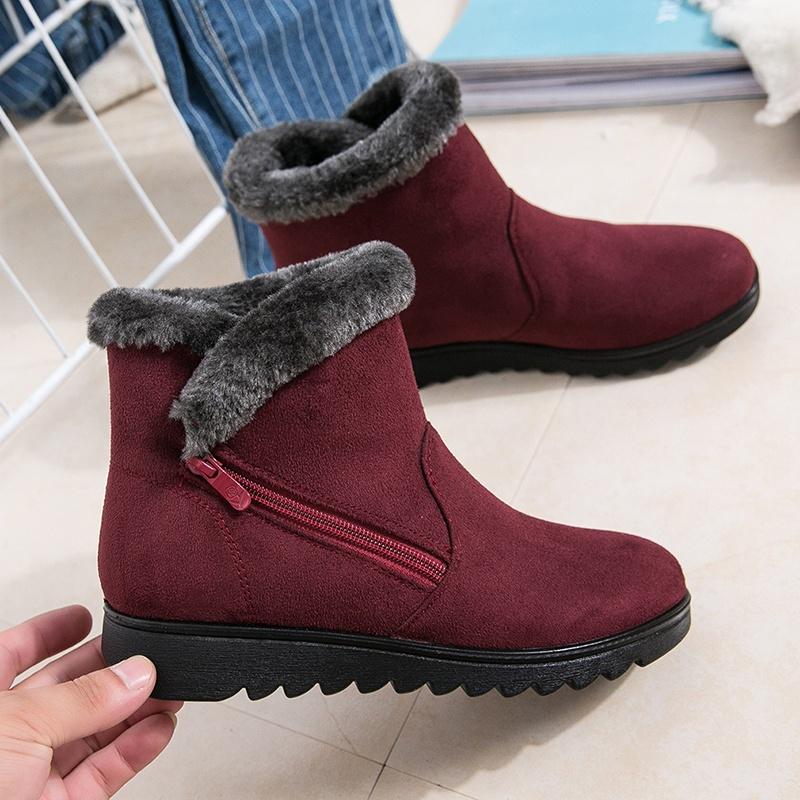 Frauen Mode Winter Stiefel Mutter Schuhe Wasserdichte Stiefeletten Frauen Regen Warme Schuhe 40 rot Frauen Mode Winter Stiefel Mutter Schuhe Wasserdichte Stiefeletten Frauen Regen Warme Schuhe 40 rot von Joom DACH