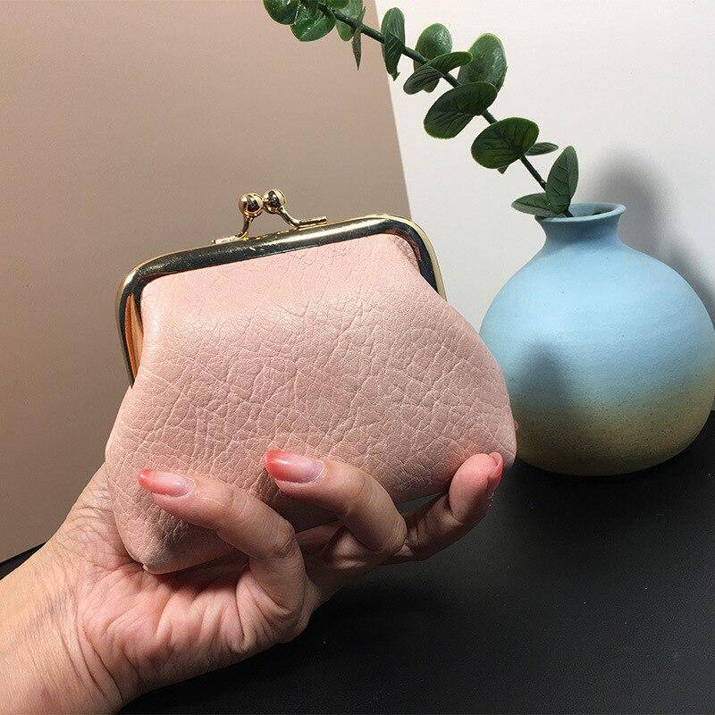 Frauen Neue Retro Geldbörse Damen Geld Schlüssel Kopfhörer Brieftasche Schnalle Candy Farbe Mädchen Münze Lagerung Taschen Beutel von Joom DACH