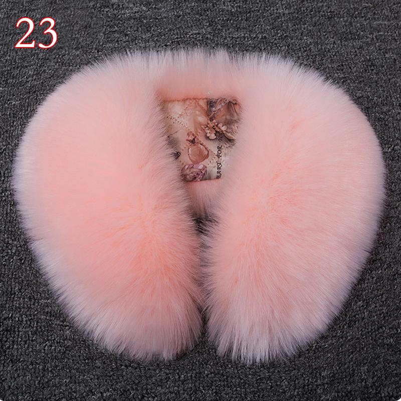 Frauen Pelz Kunstleder Kunstpelz Schal Schal Pelzkragen Warmer Schal Weicher Winter Warmer Hals von Joom DACH