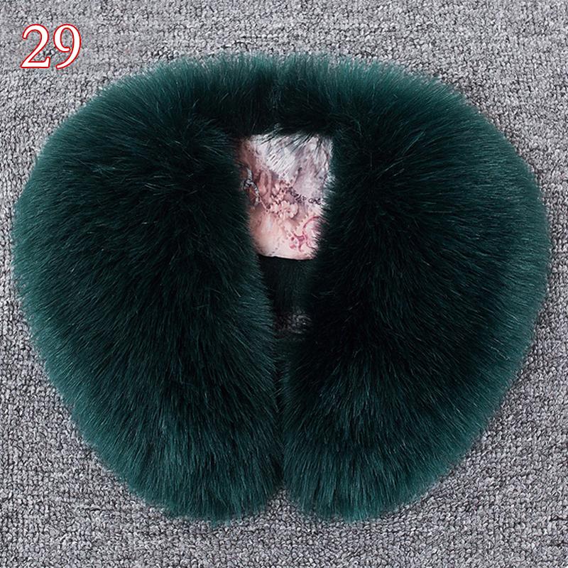 Frauen Pelz Kunstleder Kunstpelz Schal Schal Pelzkragen Warmer Schal Weicher Winter Warmer Hals von Joom DACH