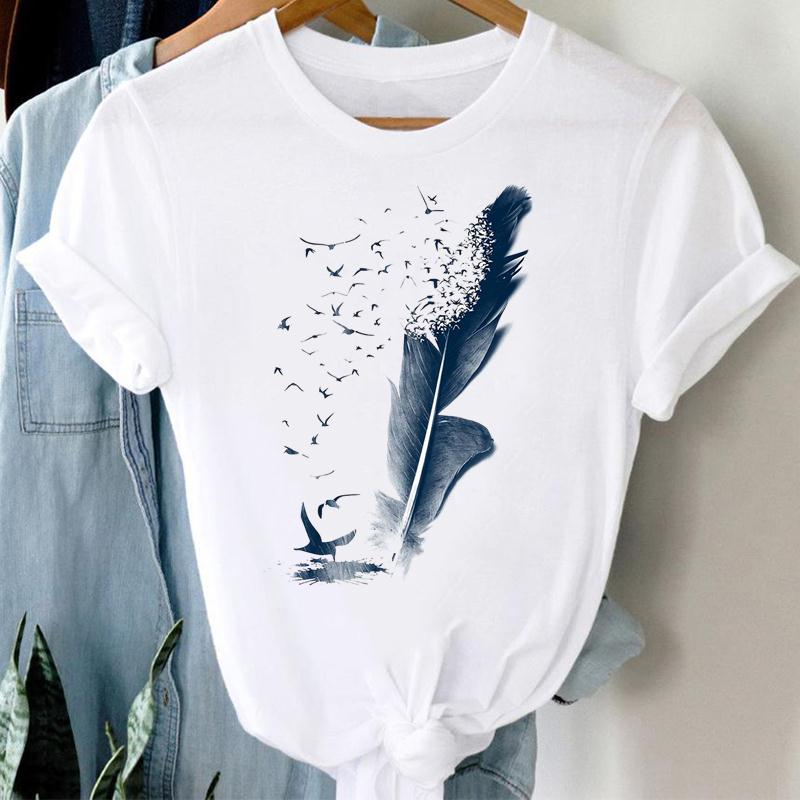 Frauen Print Kurzarm T Top Mode Süße Abstrakte Neue Geometrische T-shirt Kleidung Casual Sommer Dame Weibliche Grafik T-shirt S Frauen Print Kurzarm T Top Mode Süße Abstrakte Neue Geometrische T-shirt Kleidung Casual Sommer Dame Weibliche Grafik T-shirt S von Joom DACH