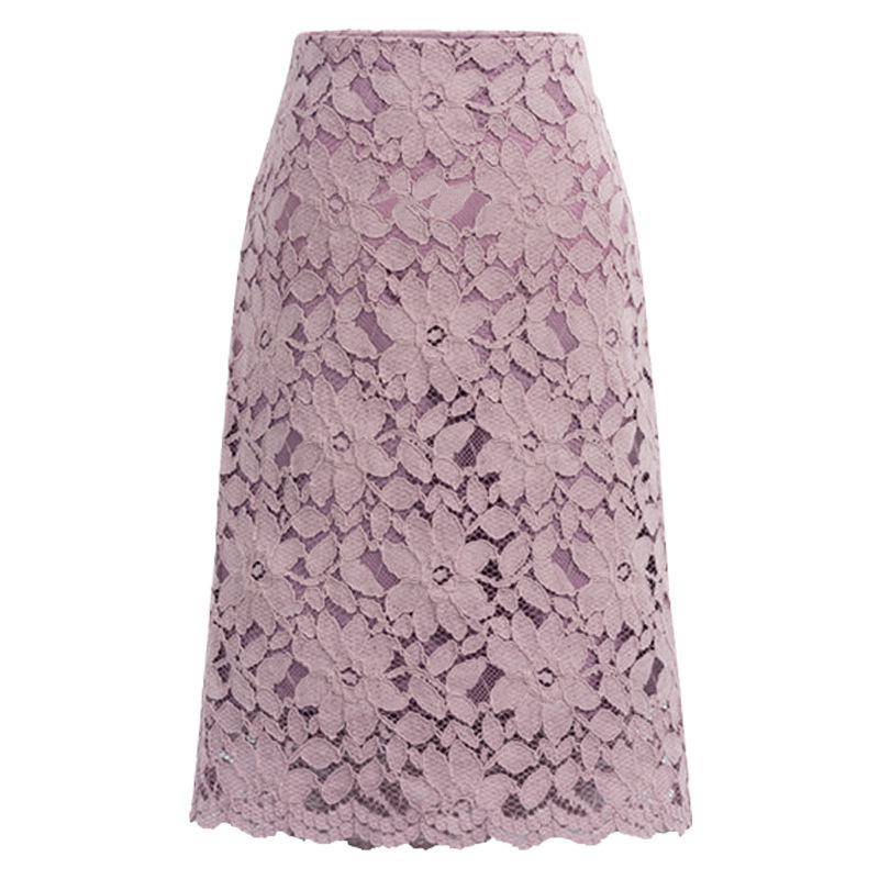 Frauen Rock Sommer Spitze Elegante Büro Röcke Bleistift Rock Knielangen Hohe Taille Rock Plus Größe XXL licht lila Frauen Rock Sommer Spitze Elegante Büro Röcke Bleistift Rock Knielangen Hohe Taille Rock Plus Größe XXL licht lila von Joom DACH
