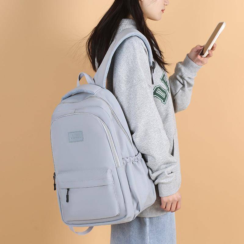 Frauen Rucksack Einfarbig Weibliche Multi-tasche Casual Frau Reisetasche Hohe Qualität Schulranzen für Teenager Mädchen Buch Rucksack von Joom DACH