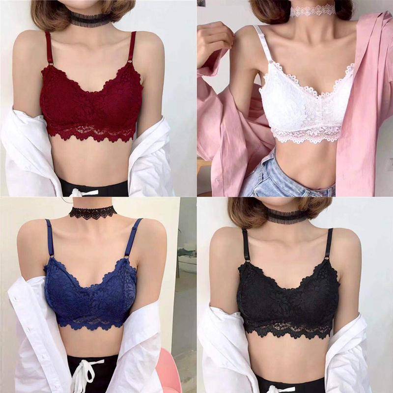 Frauen 'S Sexy Lace Wrapped Short Short Kein Stahlring Sun Flower Pattern Tube Tops One Size schwarz von Joom DACH