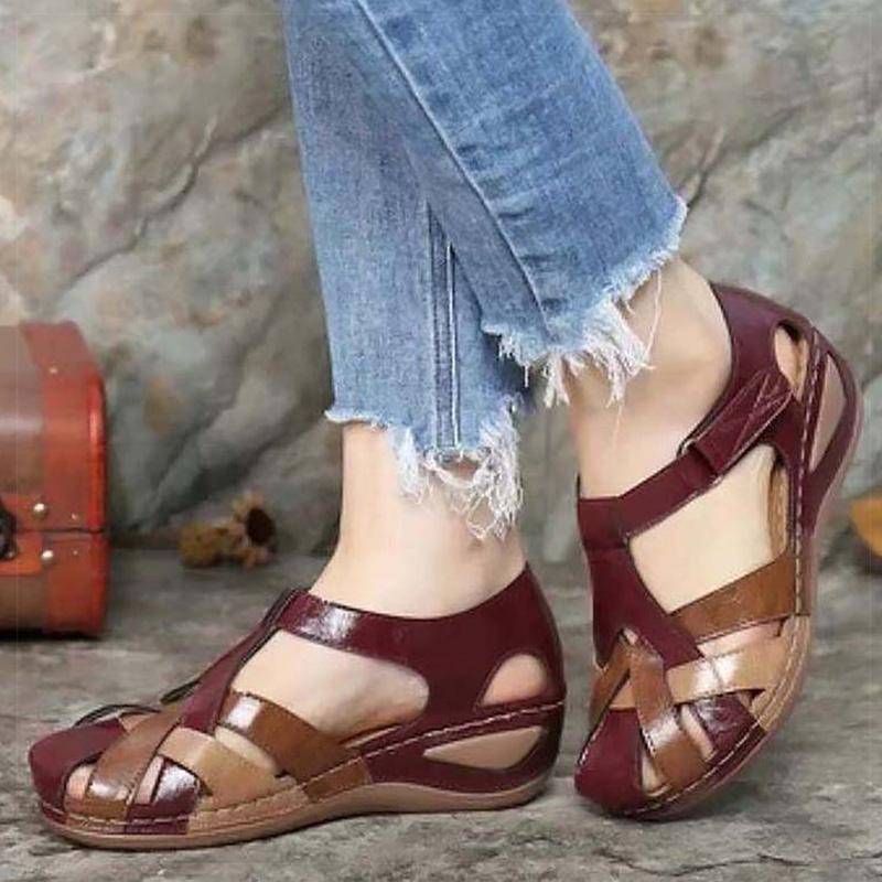 Frauen Sandalen Weiche Sommer Schuhe Für Frauen Low Heels Sandalen Sommer Elegante Frau Schuhe Mit Hohen Absätzen Leichte Ferse Schuhe frauen 35 von Joom DACH